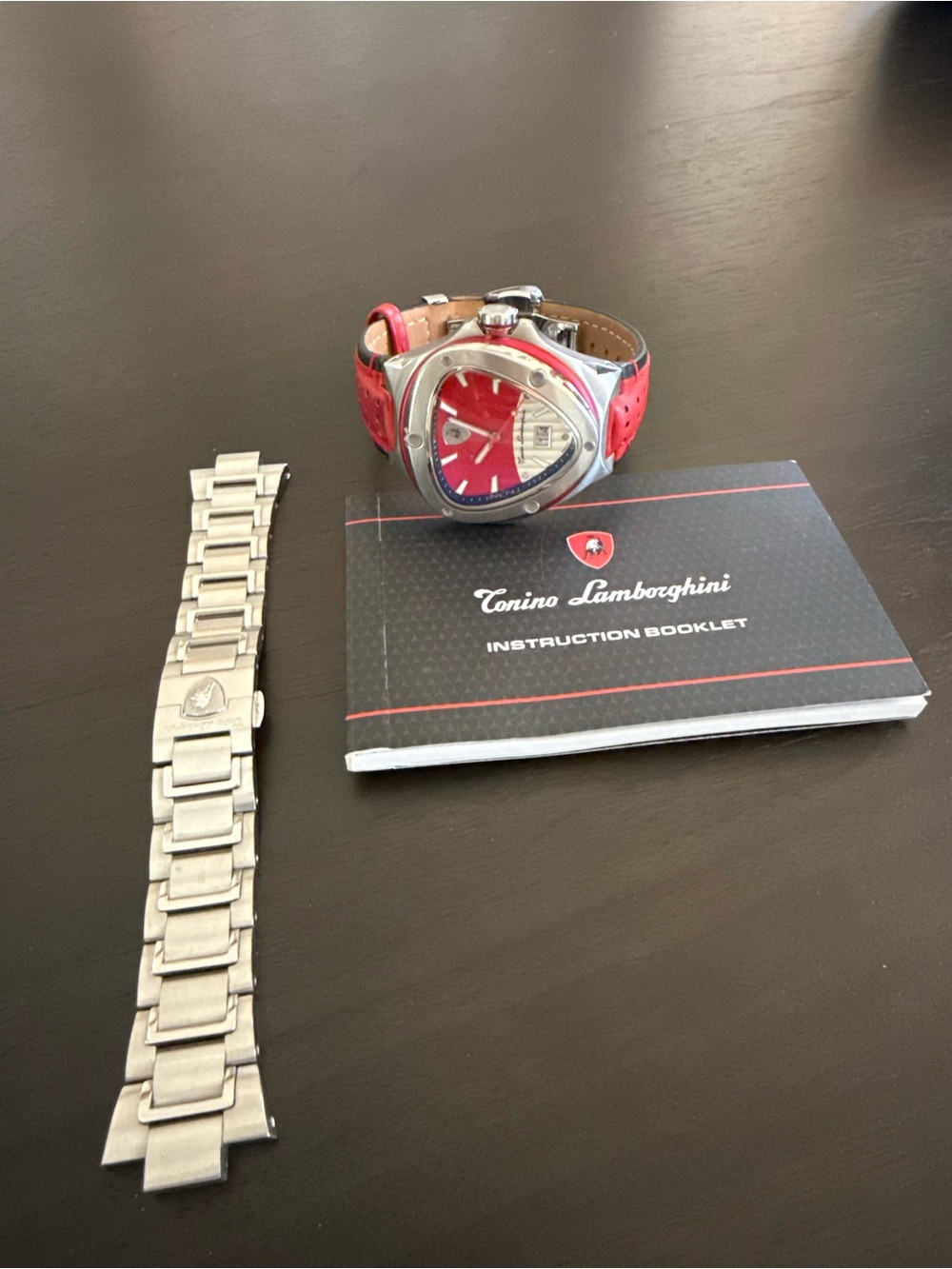 Tonino Lamborghini Red Dial Men's Watch